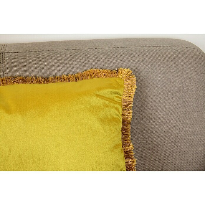 Kissen Elona (Gelb, 45 x 45 cm, 100 % Polyester) | BAUHAUS