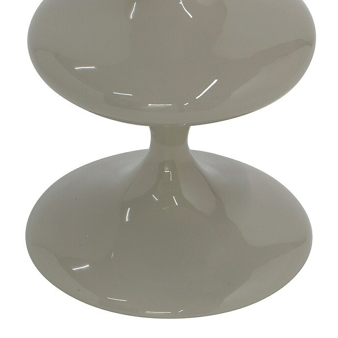 Kerzenhalter Laureen (Ø x H: 11 x 19,5 cm, Grau, Metall) | BAUHAUS