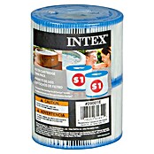 Intex Cartucho filtrante S1 (Específico para: Bañera de hidromasaje Intex Pure Spa, 2 uds.)
