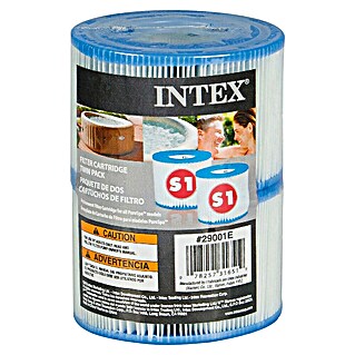 Intex Cartucho filtrante S1 (Específico para: Bañera de hidromasaje Intex Pure Spa, 2 ud.)