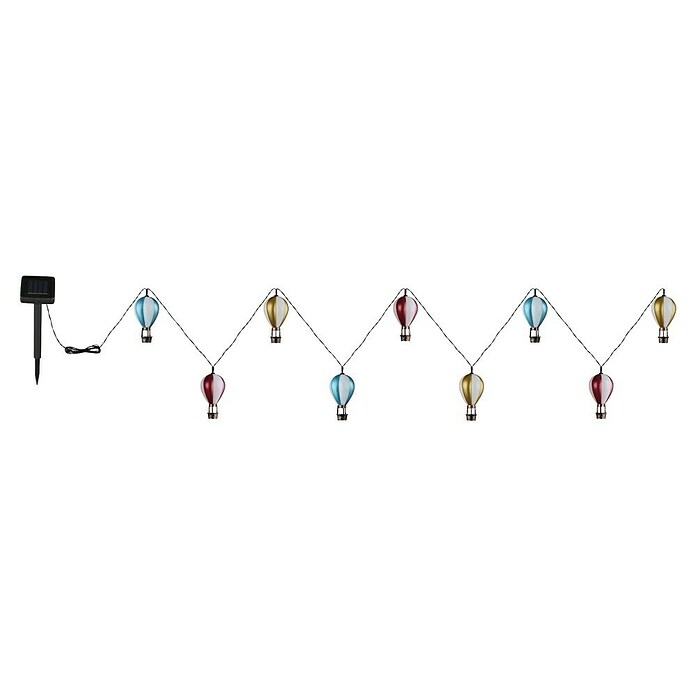 Globo Solar-ledfeestverlichting Slinger Ballon (Lengte: 390 cm, Buiten, Warm wit) | BAUHAUS