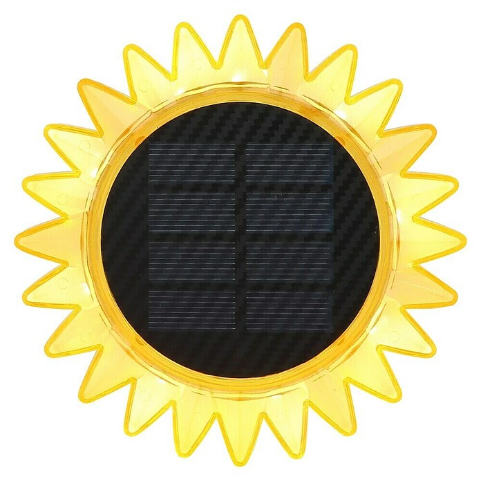 Globo Dekorativna solarna svjetiljka Suncokret  (Boja svjetla: Topla bijela, LED, Visina: 29,5 cm) | BAUHAUS