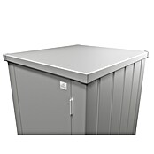 Biohort Julia Geräteschrank L High (Außenbreite inkl. Dachüberstand: 78 cm, Außentiefe inkl. Dachüberstand: 87 cm, Stahl, Silber Metallic) | BAUHAUS