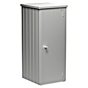 Biohort Julia Geräteschrank L High (Außenbreite inkl. Dachüberstand: 78 cm, Außentiefe inkl. Dachüberstand: 87 cm, Stahl, Silber Metallic) | BAUHAUS