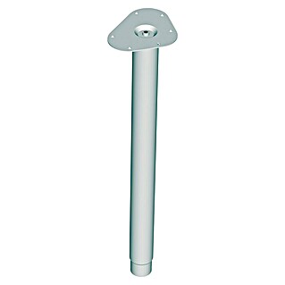 Element System Pata telescópica para muebles Expand (Diámetro: 5 cm, Ajuste de altura: 60 cm - 90 cm, Capacidad de carga: 75 kg, Acero, Cromo)