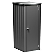 Biohort Julia Geräteschrank L High (Außenbreite inkl. Dachüberstand: 78 cm, Außentiefe inkl. Dachüberstand: 87 cm, Stahl, Dunkelgrau Metallic) | BAUHAUS