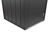 Biohort Julia Geräteschrank L High (Außenbreite inkl. Dachüberstand: 78 cm, Außentiefe inkl. Dachüberstand: 87 cm, Stahl, Dunkelgrau Metallic) | BAUHAUS