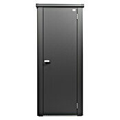 Biohort Julia Geräteschrank L High (Außenbreite inkl. Dachüberstand: 78 cm, Außentiefe inkl. Dachüberstand: 87 cm, Stahl, Dunkelgrau Metallic) | BAUHAUS