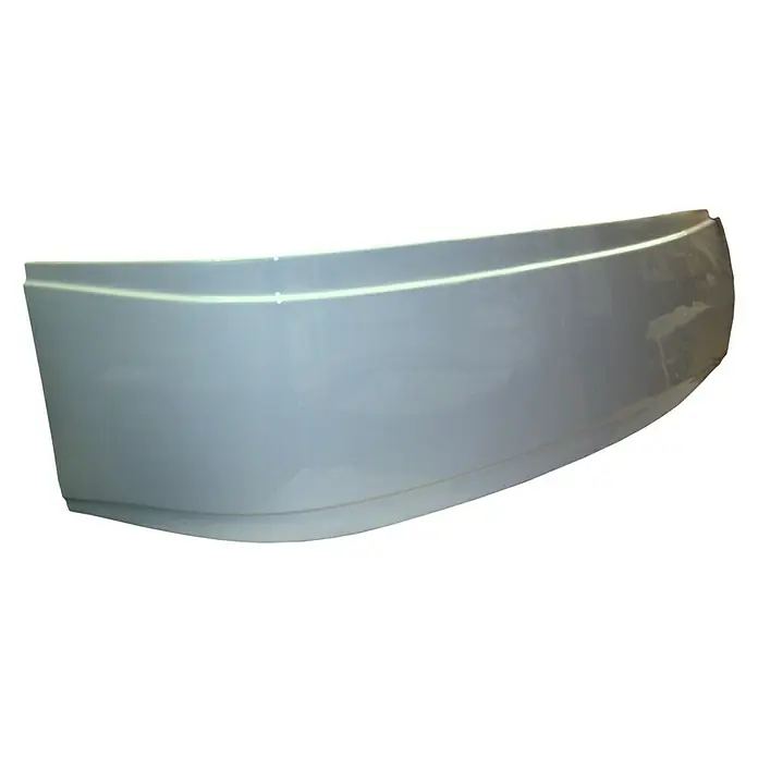 Wannenschürze Mauritius A - Kunststoff, Weiß, Passend für: Ottofond Eckbadewanne Mauritius A 175 x 110 cm - Diese Aufnahme zeigt ein schlichtes, weißes Bootsbauteil, das sich ideal für Reparaturen oder den Bau eines individuellen Wasserfahrzeugs eignet.