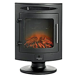 Voltomat HEATING Elektrischer Kamin (Schwarz, 1.800 W, Mit Sockel)