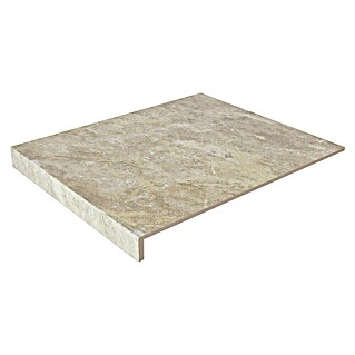 Peldaño Roma (L x An: 60,5 x 60,5 cm, Beige, Gres porcelánico)