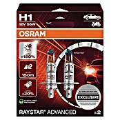 Osram Hauptscheinwerfer-Lampen Raystar Advanced (H1, 2 Stk.) | BAUHAUS