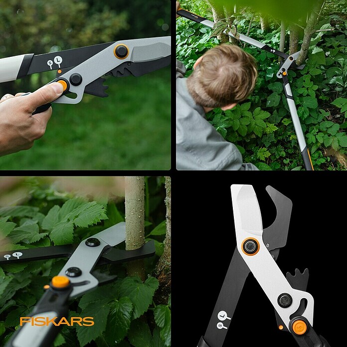 Fiskars X-series Astschere DualAction LX10 (Schneidsystem Gartenschere: Bypass, Max. Aststärke: 50 mm) | BAUHAUS