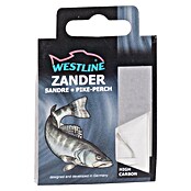 Westline Zanderhaken (Größe: 1/0, Gebunden, High Carbon-Stahl, 10 Stk., Nickel)