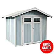 Grosfillex Caseta para jardín Utility (Medidas ext. (An x Pr): 295 x 261 cm, Plástico, Gris azulado) | BAUHAUS
