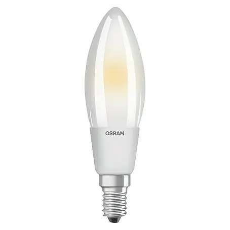 Osram  LED-Lampe Kerzenform E14 matt