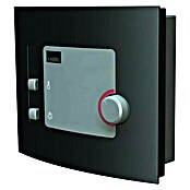 Karibu Daria (Mit Plug & Play Ofen 3,6 kW inkl. Steuerung Modern, Ohne Dachkranz, 170 x 196 x 198 cm)