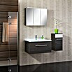 Camargue Stella Waschtischunterschrank (49 x 99,5 x 39 cm, 1 Schubkasten, Mit Beleuchtung, Darkoak)