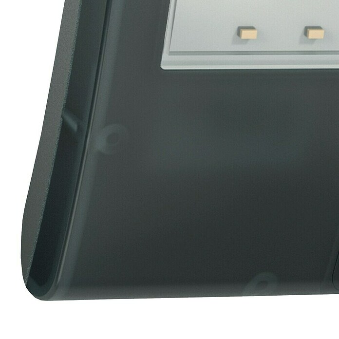 Steinel Sensor-LED-Strahler XLED Home Curved (Anthrazit, Leistung: 9 W, Warmweiß)