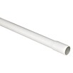 Stangenrohr (Außendurchmesser: 25 mm, Länge: 3 m, Hellgrau)