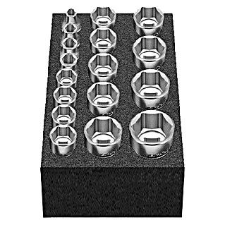 Matador Cube L Steckschlüsseleinsatz-Set (Antriebsgröße: ⅜″, 17 -tlg.)