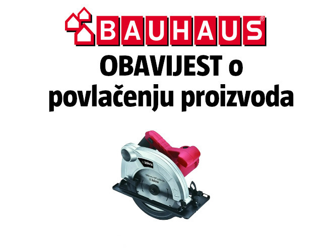 povlačenje proizvoda Iskra Ručna kružna pila GX-MC010B-2