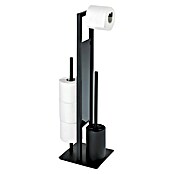 Camargue WC-Bürstengarnitur Rovigo (Glas, Schwarz) | BAUHAUS