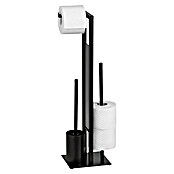 Camargue WC-Bürstengarnitur Rovigo (Glas, Schwarz) | BAUHAUS