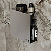 Nortiq Living T & B Planchet T3 (l x b x h: 25 x 10 x 25 cm, Aluminium, Geborsteld aluminium) | BAUHAUS