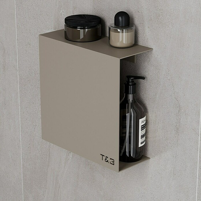 Nortiq Living T & B Planchet T3 (l x b x h: 25 x 10 x 25 cm, Aluminium, Beige) | BAUHAUS