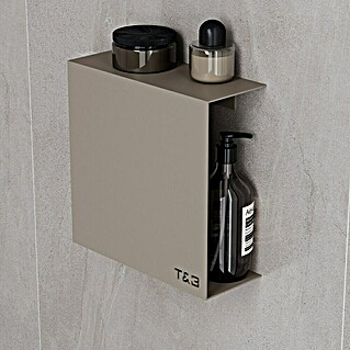 Nortiq Living T & B Planchet T3 (l x b x h: 25 x 10 x 25 cm, Aluminium, Beige)