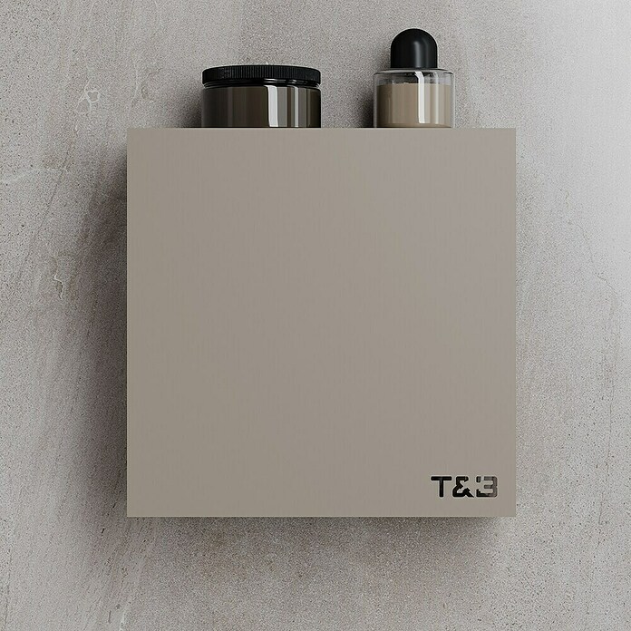 Nortiq Living T & B Planchet T3 (l x b x h: 25 x 10 x 25 cm, Aluminium, Beige) | BAUHAUS