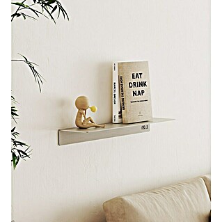 Nortiq Living T & B Planchet T1 Large (l x b x h: 40 x 9 x 4 cm, Aluminium, Beige, Large)