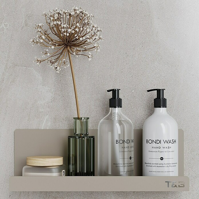 Nortiq Living T & B Planchet T4 (l x b x h: 30 x 8 x 10 cm, Aluminium, Beige) | BAUHAUS