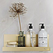 Nortiq Living T & B Planchet T4 (l x b x h: 30 x 8 x 10 cm, Aluminium, Geborsteld goud) | BAUHAUS
