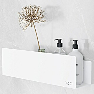 Nortiq Living T & B Planchet T2 Large (l x b x h: 40 x 10 x 12 cm, Aluminium, Wit)