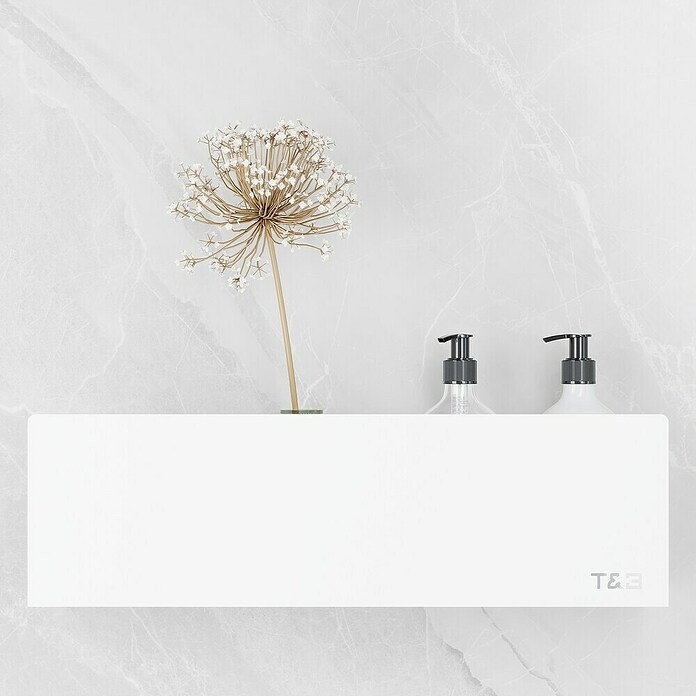 Nortiq Living T & B Planchet T2 Large (l x b x h: 40 x 10 x 12 cm, Aluminium, Wit) | BAUHAUS