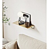 Nortiq Living T & B Planchet T1 Medium (l x b x h: 20 x 9 x 4 cm, Aluminium, Geborsteld goud, Medium) | BAUHAUS
