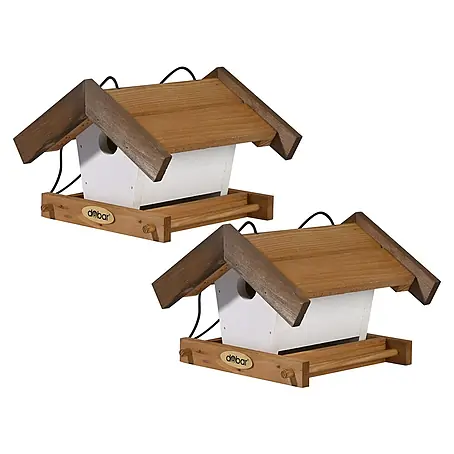 Dobar  Vogelhaus Goldener Oktober im 2-er Set