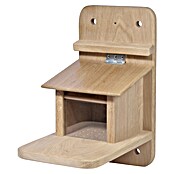 Dobar Eichhörnchenfutterstation Premium (Holz, Braun, ca. 32 x 20 x 38,5 cm) | BAUHAUS