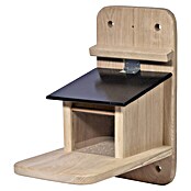 Dobar Futterstation Premium Black Edition (Holz, Schwarz/Braun) | BAUHAUS