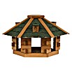 Dobar Vogelhaus Blockhaus (Grün, Holz, ca. 43 x 37 x 24 cm, Sechseckig) | BAUHAUS