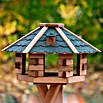 Dobar Vogelhaus Blockhaus (Grün, Holz, ca. 43 x 37 x 24 cm, Sechseckig) | BAUHAUS