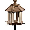 Dobar Vogelfutterhaus Benny Brunch Macchiato (Braun/Natur, Holz, ca. 20,5 x 17 x 123,5 cm) | BAUHAUS