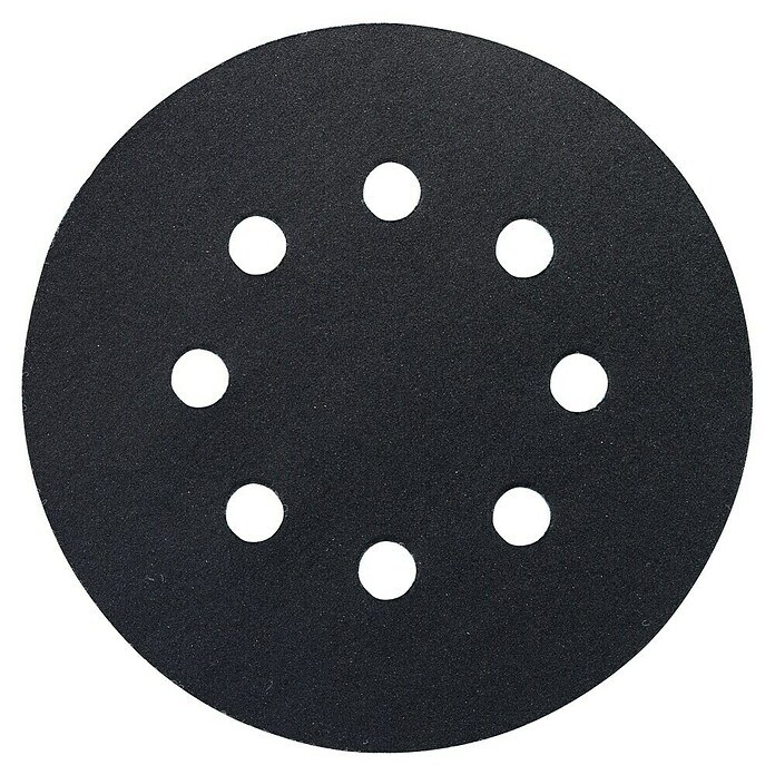 Craftomat Hoja de lija (Diámetro: 125 mm, Granulación: 400, Perforado)