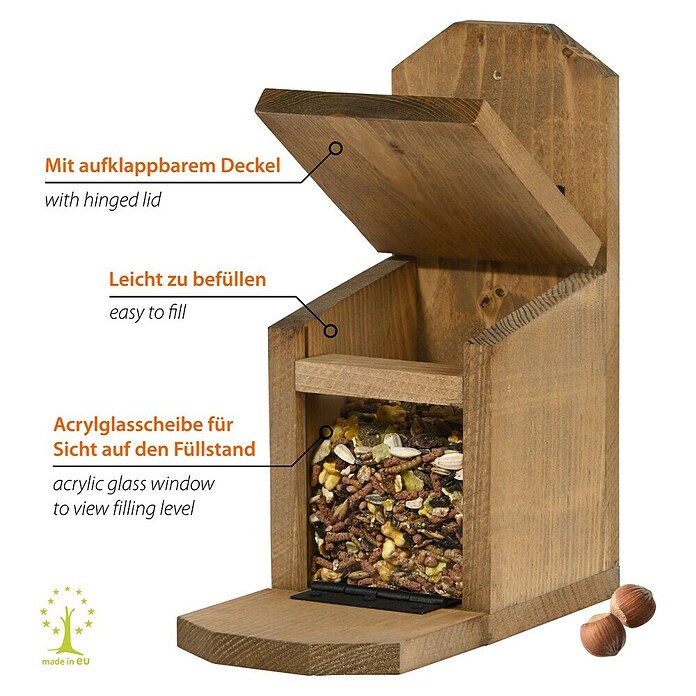 Dobar Futterstation Pärnu (Holz, Braun) | BAUHAUS