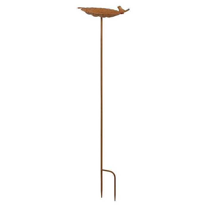 Dobar Vogeltränke (25 x 13,5 x 85,5 cm, Metall, Edelrost) | BAUHAUS