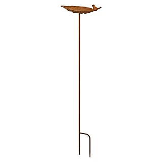 Dobar Vogeltränke (Edelrost, Metall, Höhe: 85,5 cm)