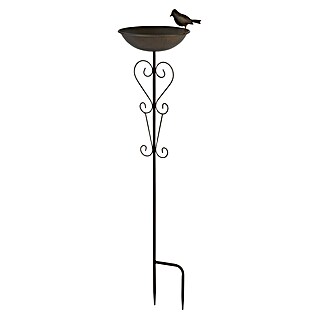 Dobar Vogeltränke (Schwarz, Metall, Höhe: 82 cm)