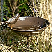 Dobar Vogeltränke (Schwarz, Metall, Höhe: 82 cm) | BAUHAUS